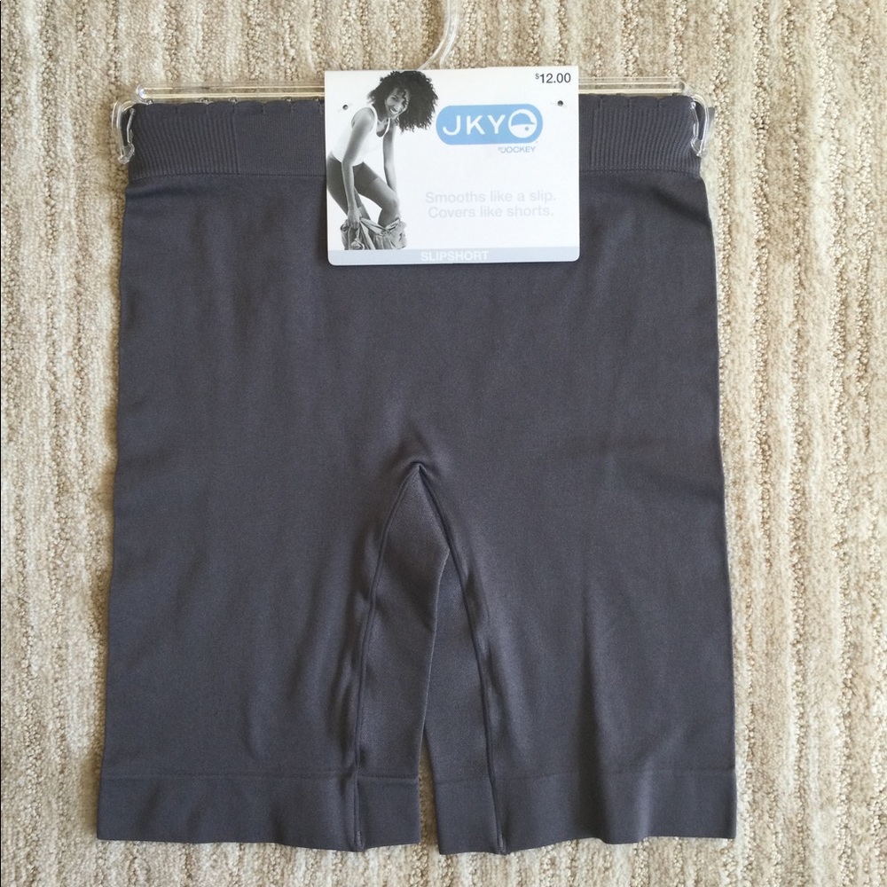 JKY by Jockey Women's Microfiber Stretch Slipshort 5509, Gray Small